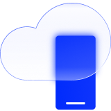 A server with a cloud