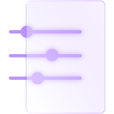 A series of adjustable filters
