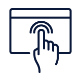 Touch screen icon