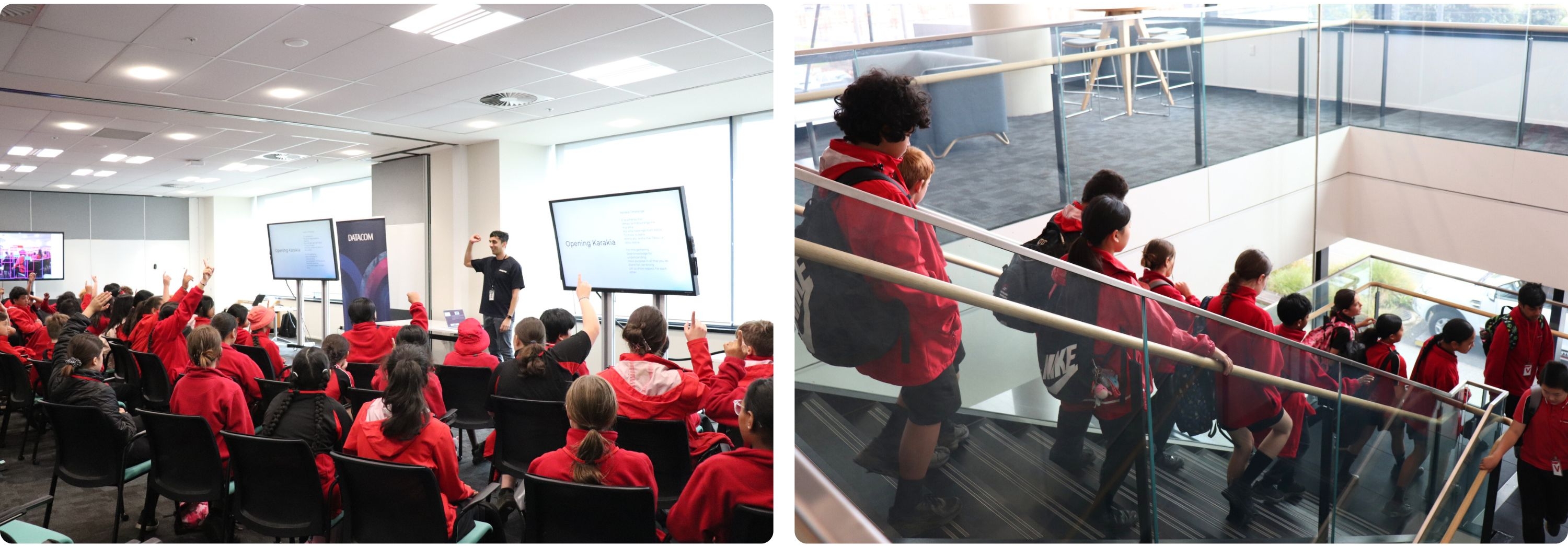 Students at Datacom