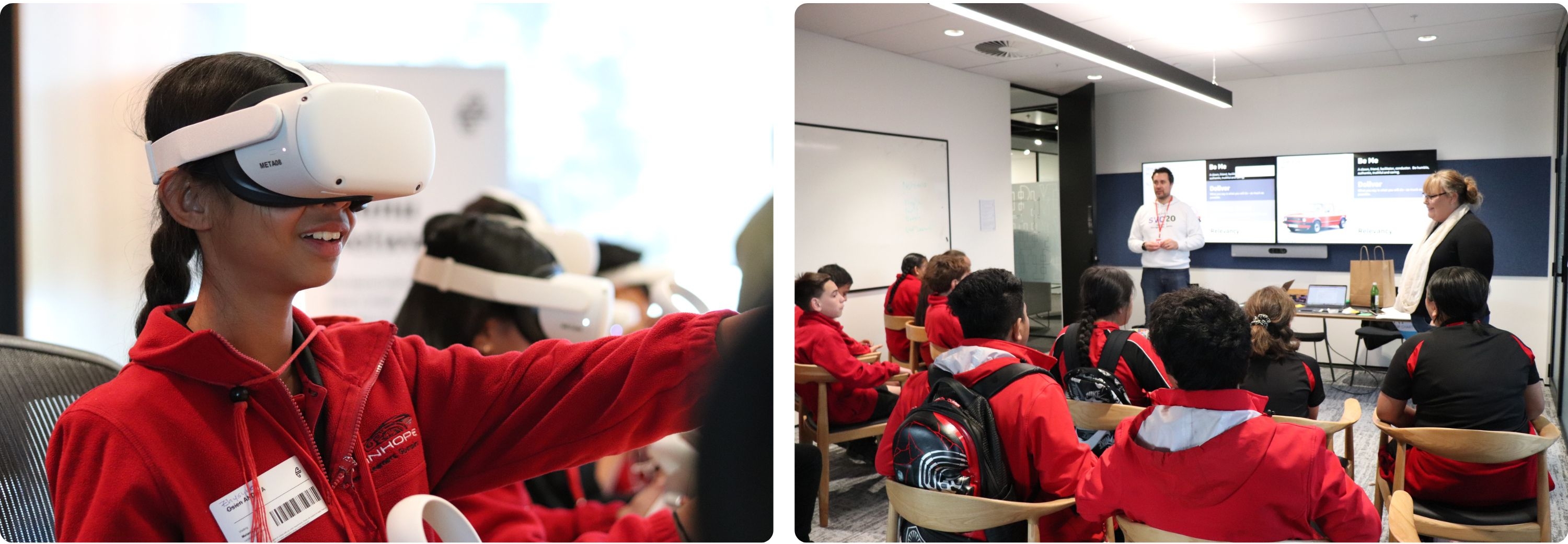 Students at Datacom
