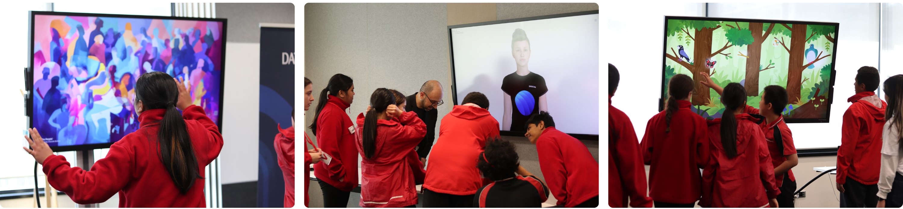 Students at Datacom