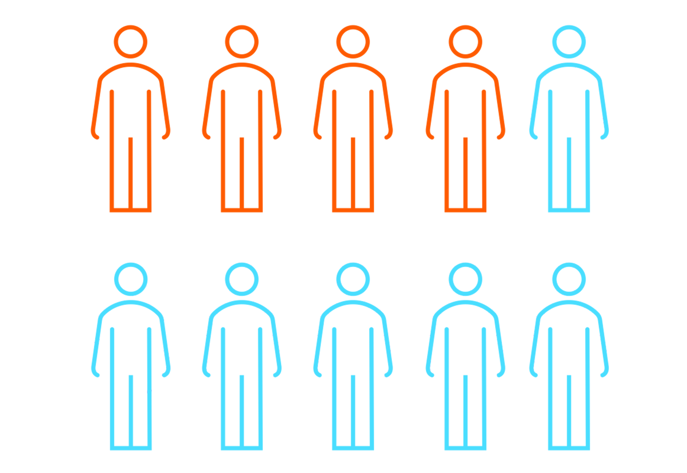 4 out of 10 illustration